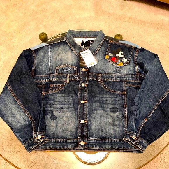 Desigual Disney Jean jacket NWT - Picture 8 of 16